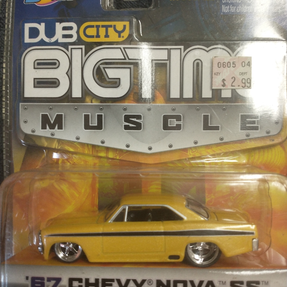 Dub City "Big Time Muscle" model car